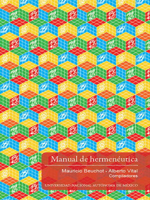 cover image of Manual de hermenéutica
